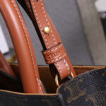 CELINE Mini Vertical Cabas IN Triomphe Canvas with Celine print - Image 6