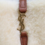 YSL LE 37 mini in shearling - Image 6