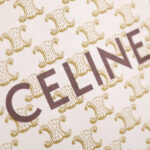 CELINE Mini Vertical Cabas IN Triomphe Canvas with Celine print - Image 6