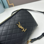 YSL Gaby zipped pouch in quilted lambskin - Image 6
