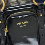Prada Dangle leather top-handle mini-bag(HIGH-END GRADE) - Image 6