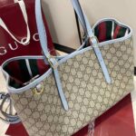 GG Emblem large tote bag - Image 6