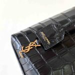 YSL Mini toy shopping Saint Laurent IN CROCODILE-EMBOSSED LEATHER - Image 6