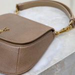 YSL Mini VOLTAIRE top handle bag in lizard - Image 6