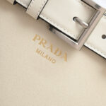 Prada Buckle small leather handbag with belt(high-end grade) - Image 6