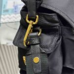 Prada Explore medium Re-Nylon shoulder bag with flap - Image 6