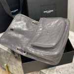 SAINT LAURENT NIKI MEDIUM IN CRINKLED VINTAGE LEATHER - Image 6