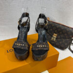 LV high heel sandals - Image 7