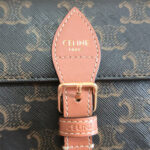 Celine SOFT SHOPPER BAG IN Triomphe Canvas and Calfskin - Image 7