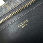 Celine TINA SHOULDER BAG IN Triomphe canvas - Image 7
