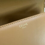 CELINE CLASSIQUE TRIOMPHE BAG in shiny calfskin(HIGH-END GRADE) - Image 7
