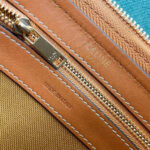 CELINE Large Boston IN Triomphe Canvas and calfskin - Image 7