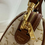 CELINE Small Boston IN Triomphe Canvas and calfskin - Image 7