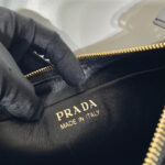 Prada Arqué small leather shoulder bag(HIGH-END GRADE) - Image 7