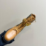 FENDI Fendigraphy logo-plaque leather boots - Image 7