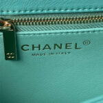 CHANEL Mini Flap Bag with Top Handle(HIGH-END GRADE) - Image 7