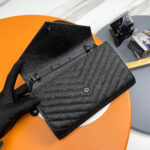 YSL classic cassandre chain wallet in grain de poudre leather - Image 7