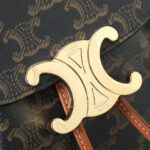 BACKPACK CELINE BONNIE IN Triomphe Canvas and calfskin - Image 7