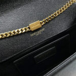 YSL kate medium tassel in grain de poudre embossed leather - Image 7