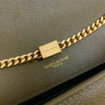 YSL kate medium tassel in grain de poudre embossed leather - Image 7