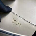 Prada Arque leather shoulder bag with flap - Image 7