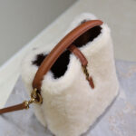 YSL LE 37 mini in shearling - Image 7