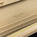 YSL classic cassandre chain wallet in grain de poudre leather - Image 7