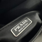 Small Prada Cleo brushed leather shoulder bag with flap - Image 7