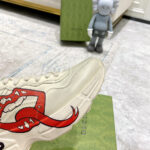 Gucci Rhyton sneaker with mouth print - Image 7