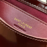 YSL Mini VOLTAIRE TOP HANDLE bag in patent leather - Image 7