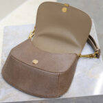 YSL Mini VOLTAIRE top handle bag in lizard - Image 7