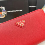 Prada Large Saffiano Leather Wallet - Image 7