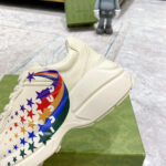Gucci Rainbow Star Rhyton Sneaker - Image 7