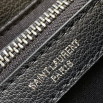 Saint Laurent College quilted-leather satchel bag - Image 7