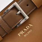 Prada Buckle small leather handbag with belt(high-end grade) - Image 7