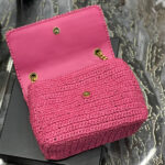 SAINT LAURENT NIKI CHAIN MEDIUM IN RAFFIA(HIGH-END GRADE) - Image 7