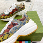 Gucci Multicolor GG Supreme Rhyton Sneaker - Image 7