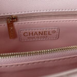 CHANEL Large Flap Bag With Top Handle(high-end grade) - Image 7