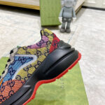 Gucci Multicolor GG Supreme Rhyton Sneaker - Image 7
