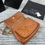 SAINT LAURENT NIKI MEDIUM IN CRINKLED VINTAGE LEATHER - Image 7