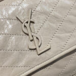 SAINT LAURENT NIKI MEDIUM IN CRINKLED VINTAGE LEATHER - Image 7