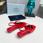 Prada Patent Leather Slingback Ballerinas - Image 8