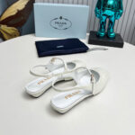 Prada Patent Leather Slingback Ballerinas - Image 8