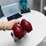 Prada Patent Leather Mary Jane Ballerinas - Image 8