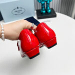 Prada Patent Leather Mary Jane Ballerinas - Image 8