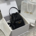 Dior Caro Small Bucket Bag - Image 8