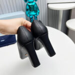 Prada Leather Pumps 85 mm - Image 8