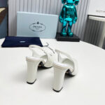 Prada Patent Leather Slingback Pumps 85 mm - Image 8