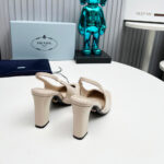 Prada Patent Leather Slingback Pumps 85 mm - Image 8