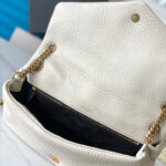 YSL Calypso large in grained lambskin - Image 8